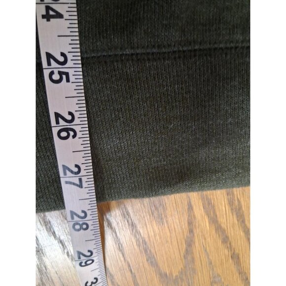 Clearwater Outfitters Olive Green Pullover Sweatshirt With Suede Accents & Elbow - Picture 5 of 6